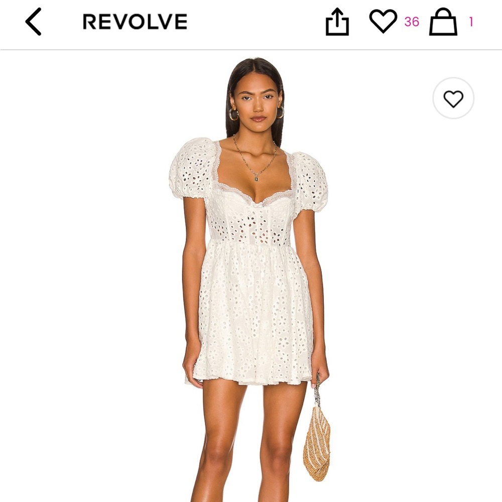For Love And Lemons Becca Mini Dress